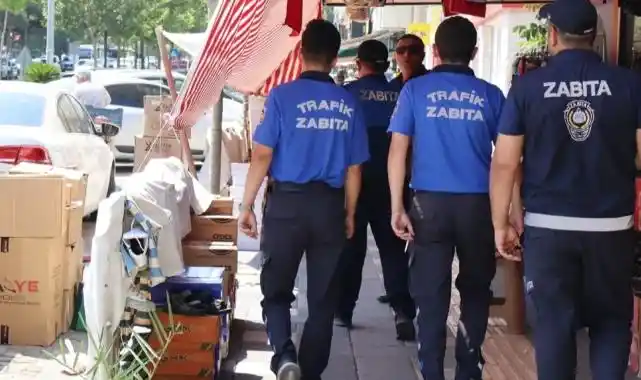 Manisa’da kaldırım işgallerine müdahale