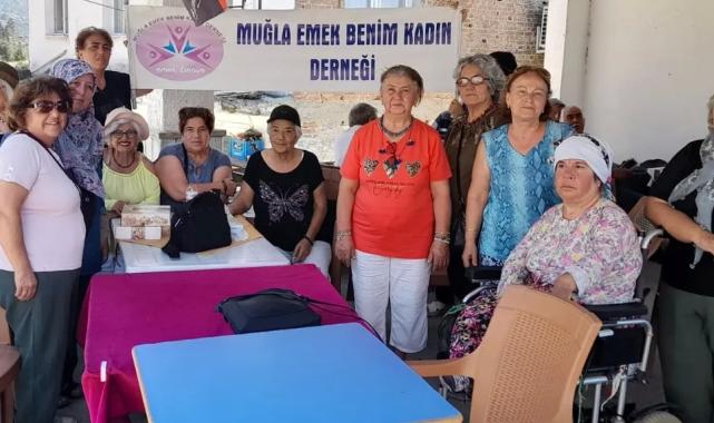 Muğlalı kadınlar emekle güçleniyor