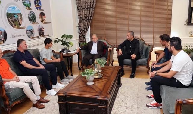 Mustafa Çiğdem'den Başkan Yalçın'a ziyaret