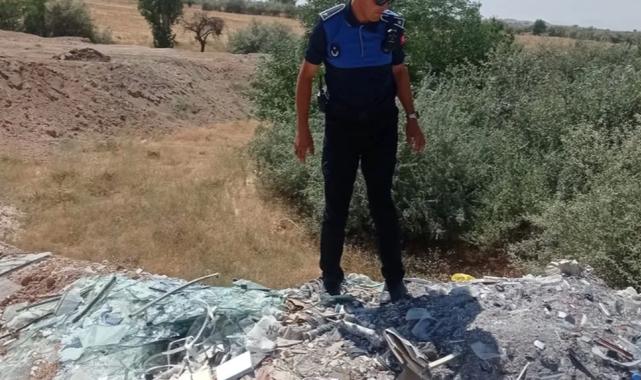 Nevşehir zabıtasından çevre kirliliğiyle mücadele