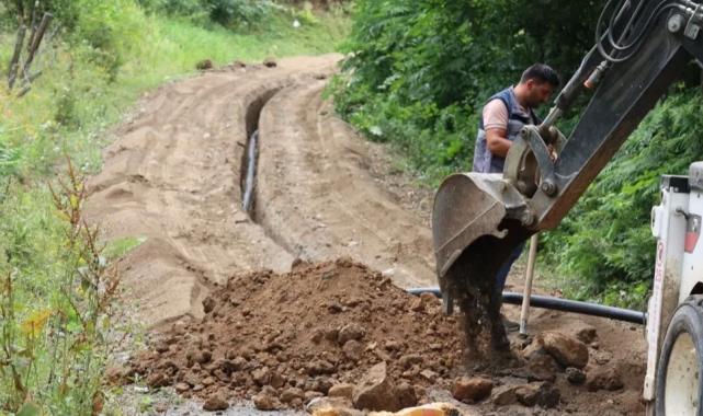 Ordu'da 435 hane temiz suya kavuştu