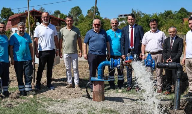 Sakarya'da 132 metre derinlikten kaliteli su