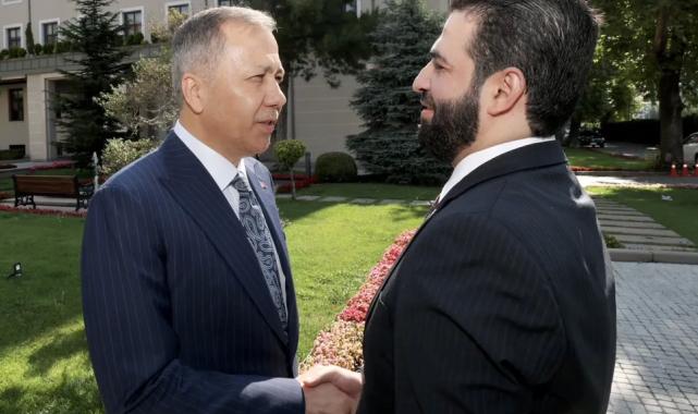 Suriyeli mevkidaşı ile güvenlik ve geri dönüşleri görüştü
