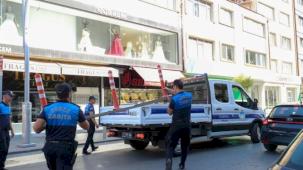 Gebze'de kaldırım işgaline geçit yok