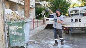 İzmir Karabağlar’da temizlik seferberliği