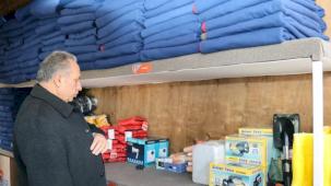 Kayseri Talas'tan örnek acil durum konteynırı