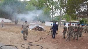 KOBİTEM'in yangın eğitimleri devam ediyor