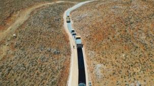 Malatya Büyükşehir'in yol mesaisi tam gaz