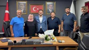 Manisa Balıkesirliler Derneği’nden AK Parti’ye ziyaret