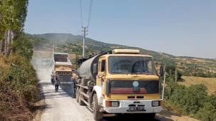 Manisa'dan ulaşım konforu için 13 bin ton asfalt