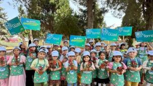 Minik bahçıvanlar geleceğe yeşil miras bırakıyor