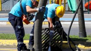 Sakarya'da yağmur suyu hatları temizleniyor