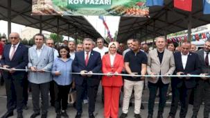 Sivas’ta doğal ürünler ve köy pazarı hizmete açıldı