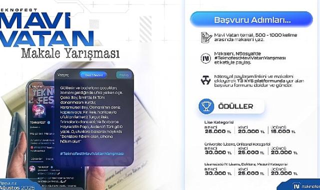 TEKNOFEST'te Mavi Vatan Ruhunu Keşfetmeye Hazır mısın?