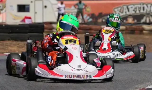 Tuzla Karting Park'ta büyük çekişme yaşandı