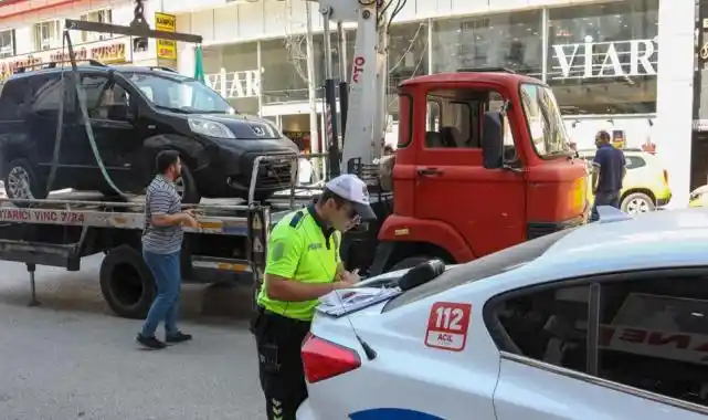 Van'da uygunsuz parka ceza yağdı