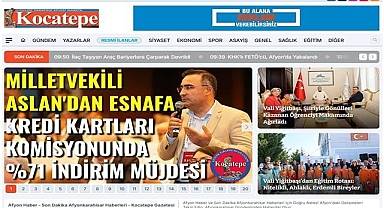 Afyon Haberlerinde Güvenilir Kaynak, Kocatepe Gazetesi