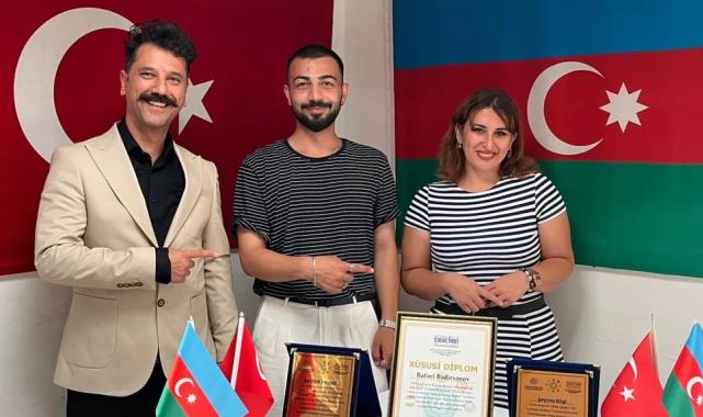Azerbaycan Bakü'den Manisa'ya iki ödül