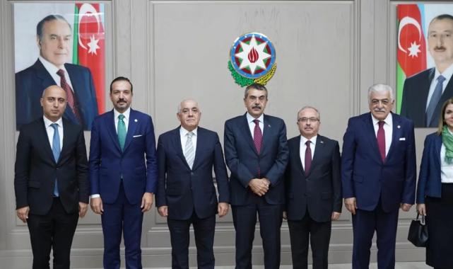 Azerbaycan Başbakanı Asadov, Bakan Tekin'i ağırladı