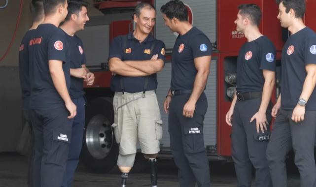 Bacaklarını kaybetse de umudu hayata bağladı