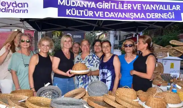 Bursa Mudanya'da 'Meydan Kadınların' oldu