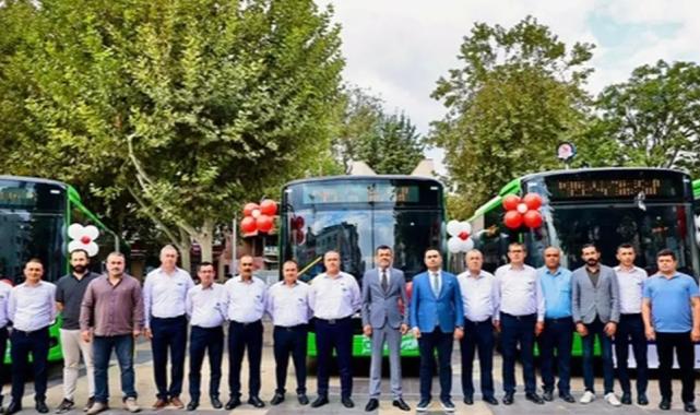 Denizli'de toplu ulaşım filosuna 30 yeni otobüs
