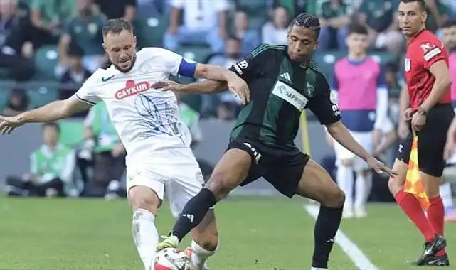 Kocaelispor 1-1 Çaykur Rizespor (Maç Sonucu)