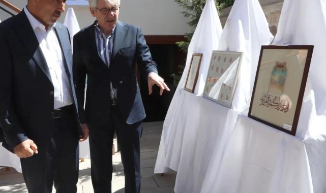 Konya Karatay'da Türk sanatları sergisi açıldı