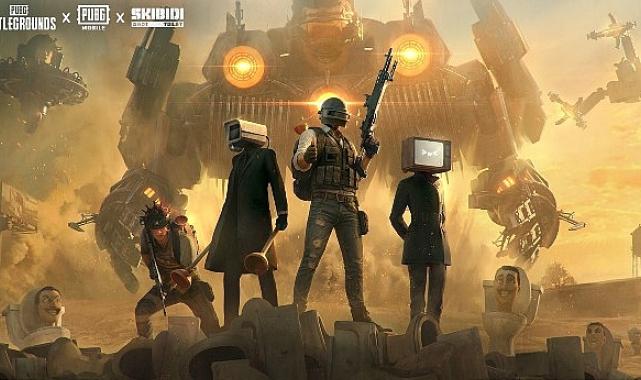 PUBG: BATTLEGROUNDS ve PUBG MOBILE, Cadılar Bayramı'na Dünyaca Ünlü Internet Meme'i ve YouTube Serisi 'Skibidi Toilet' ile Girmeye Hazırlanıyor