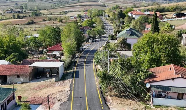 Sakarya Söğütlü’nün yenilenen grup yollarına vatandaşlardan tam not