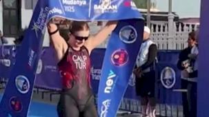 Avrupa Triatlon Balkan Şampiyonası Mudanya'da başladı