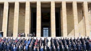 Denizlili itfaiyecilerden Anıtkabir’e anlamlı ziyaret