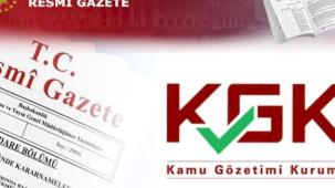 KGK denetim ekiplerine ilişkin muafiyet tarihini uzattı