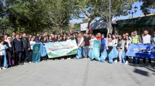 Konya Meram’da çevre farkındalığı yürüyüşü