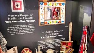 Konya'nın 'gelin aynası' New York'ta ilgi gördü