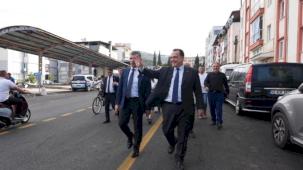 Manisa Soma'ya Başkan Dutlulu'dan asfalt sonrası ziyaret