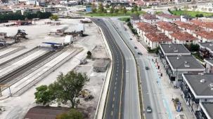 Sakarya Yazlık Kavşağı ile Millet Bahçesi arasındaki yol genişletme tamamlandı