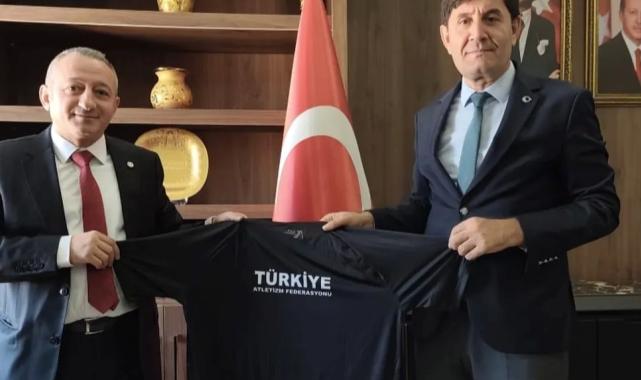 Türkiye Atletizm Federasyonu Asbaşkanı Cura'dan Mardin'de kurum müdürlerine ziyaret