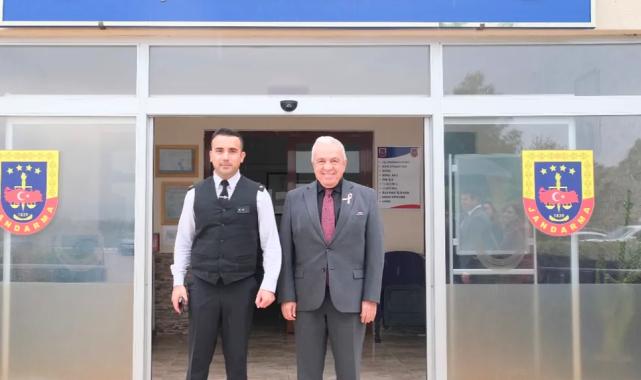 Başkan Şadi Özdemir’den Üsteğmen Önderışık’a Hayırlı Olsun Ziyareti
