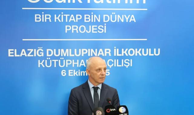 Gedik Yatırım 8. Kütüphanesini Elazığ’da Açtı