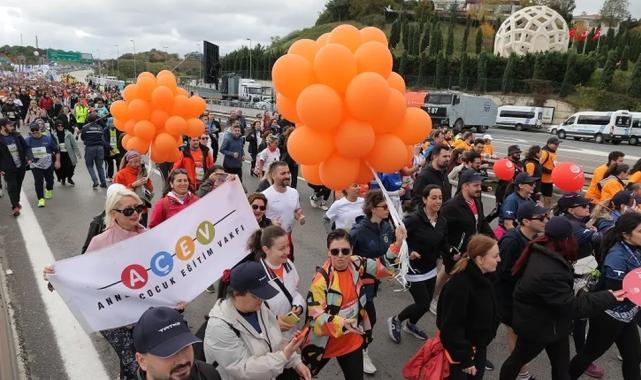 İstanbul'da maratonun hızı kayıtlara yansıdı
