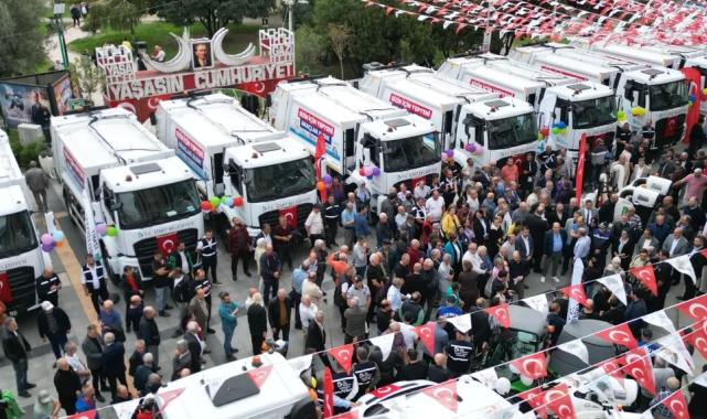 İzmit Belediyesi araç filosunu güçlendirdi
