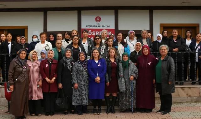 Keçiören Belediyesi’nden meme kanseri farkındalık eğitimi