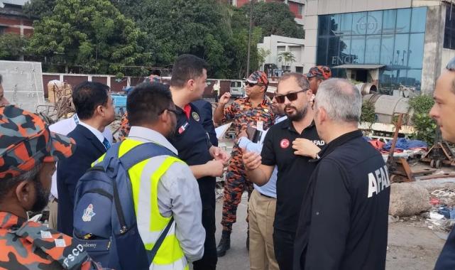 Kocaeli İtfaiyesi'ne Bangladeş’te kritik görev