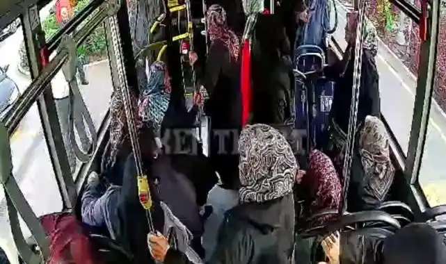 Kocaeli’de otobüs şoföründen duyarlı davranış