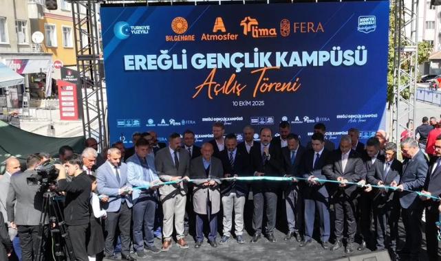 Konya Ereğli'de gençliğe yeni merkez