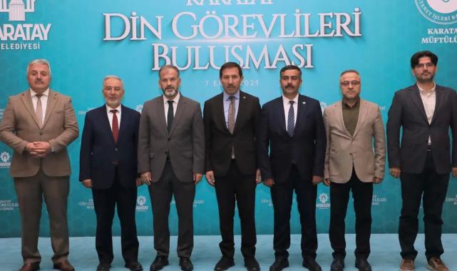 Konya Karatay'da din görevlileri unutulmadı