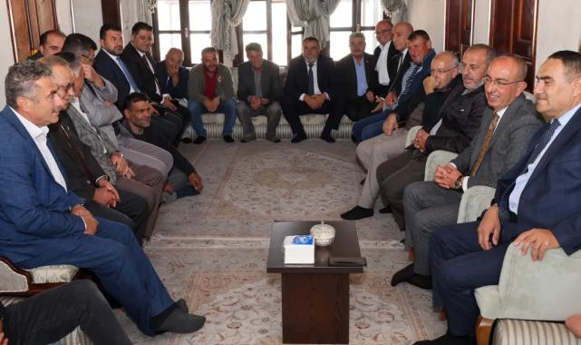 Konya Meram'da iki ayrı buluşma