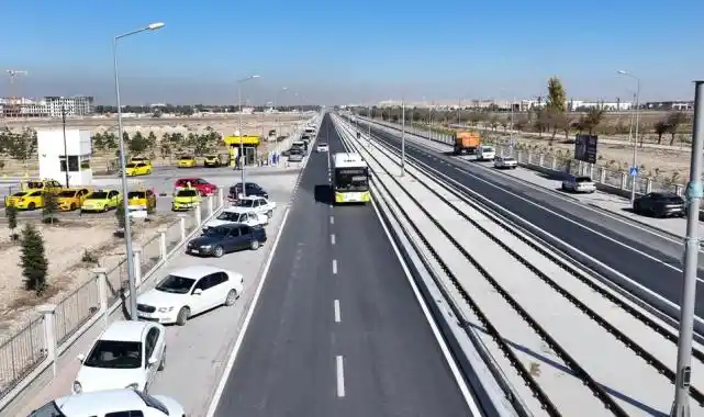 Konya'da Şehit Burak Aydoğan Caddesi trafiğe açıldı