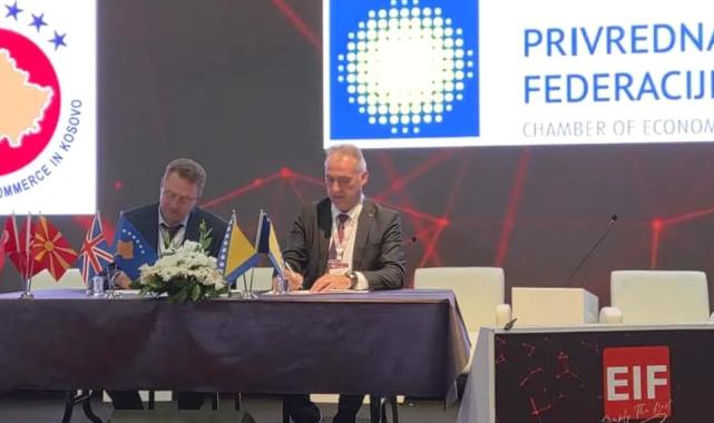 Kosova ve Bosna Hersek Ticaret Odaları'ndan Ticari Protokol